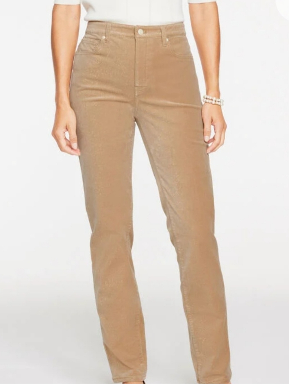 TALBOTS WOMEN'S CURVY CORDUROY PANTS SIZE 8P